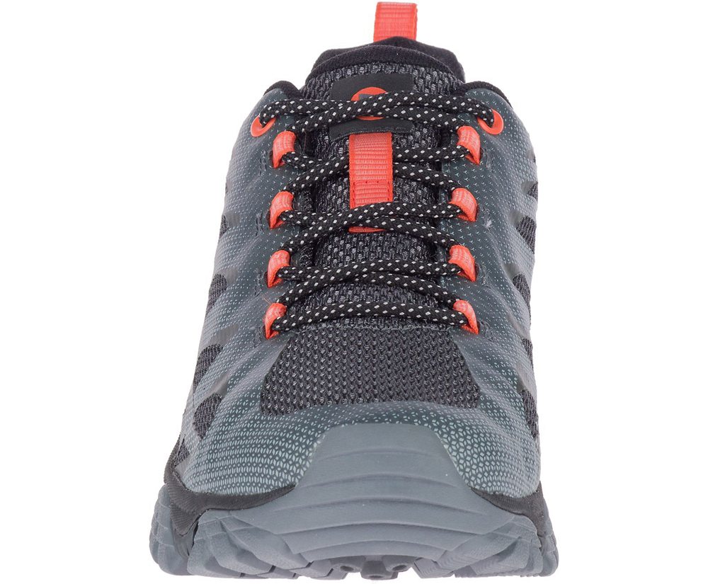 Merrell Hiking Shoes Grey - Moab Edge 2 Waterproof - Mens 50CEYNIOT